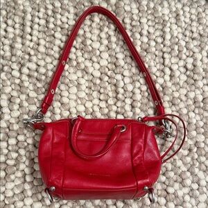 Rebecca Minkoff Red Leather Shoulder Bag